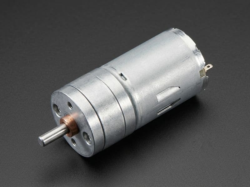 12V 620 RPM Brushed DC Geared Motor - GA25 Medium Power - View 1