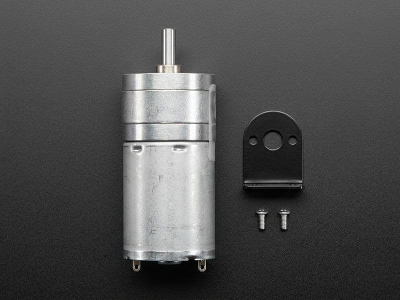 12V 620 RPM Brushed DC Geared Motor - GA25 Medium Power - View 3