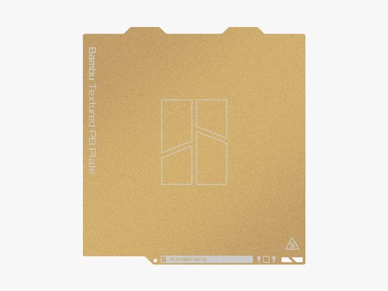 Bambu Lab Textured PEI Build Plate for X1, P1, A1, P2S & H2 Series - View 2