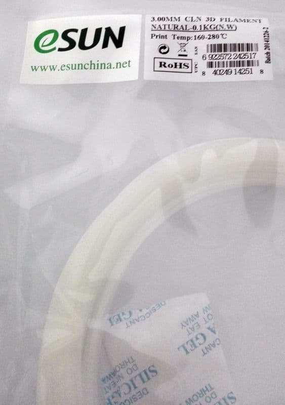 eSun 1.75mm Nozzle Cleaning Filament (100g) - View 3