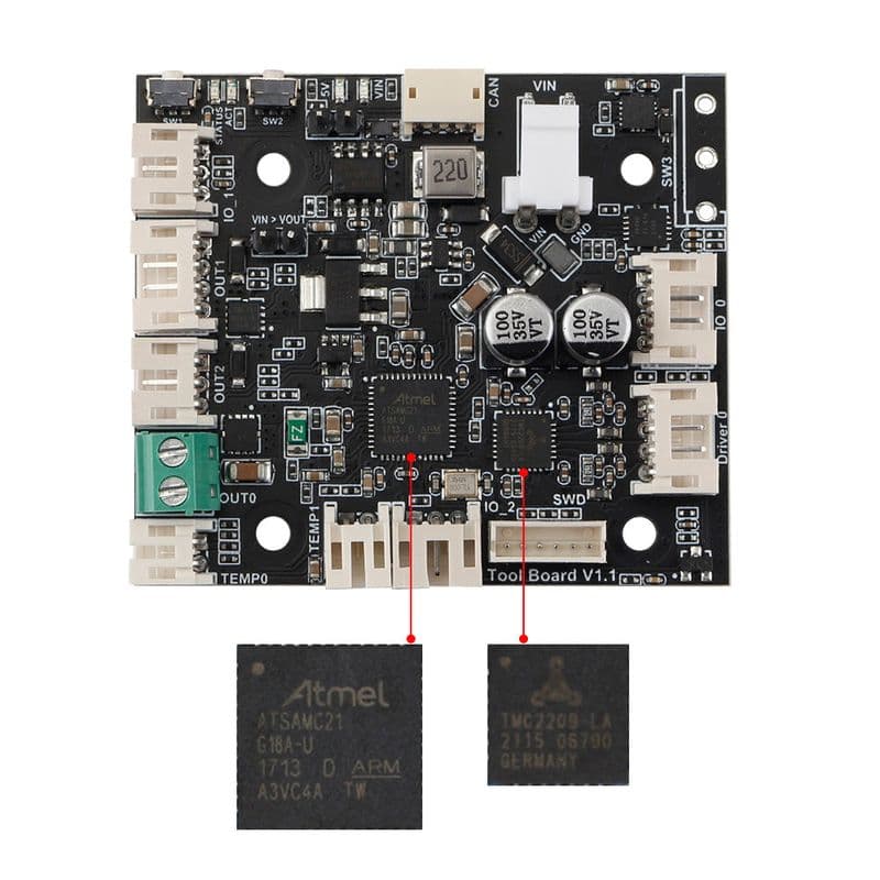 FYSETC Clone Duet 3 Toolboard 1LC V1.1 A CAN-FD - View 3