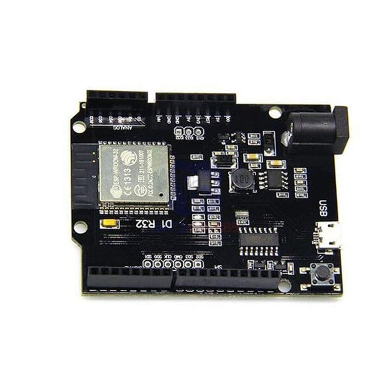 ESP32 Development Board Compatible with Arduino UNO - View 2