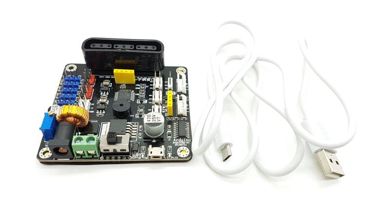 6 DOF Robot Arm Controller with PS2 Header - View 1