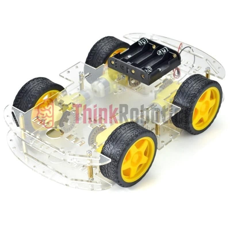 4-Wheel Drive Smart Car DIY Kit (Extended Edition) - View 1