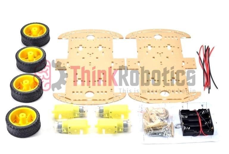 4-Wheel Drive Smart Car DIY Kit (Extended Edition) - View 2
