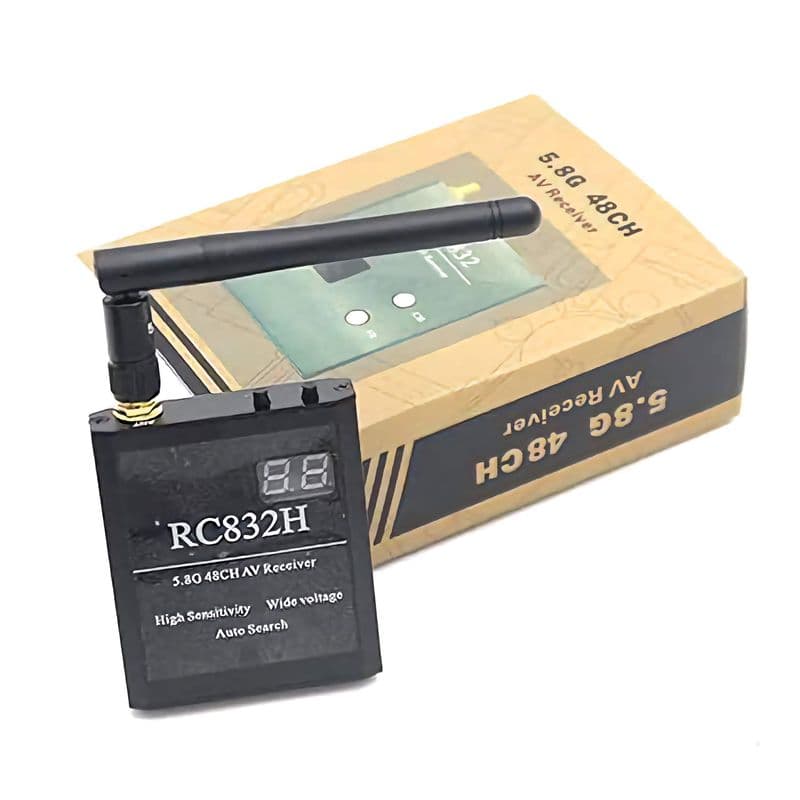 RC832H / RC832 AV Wireless Receiver - 5.8G 600MW 48CH/40CH - View 1