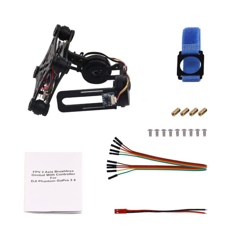 RTF 2 Axis Drone Camera Brushless Gimbal - View 2