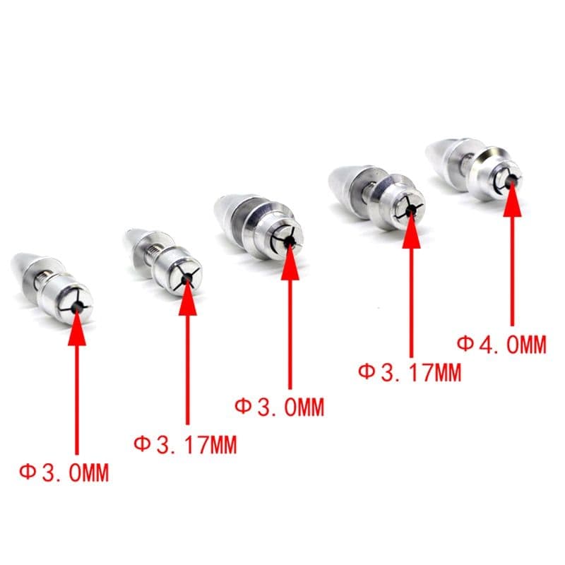 Aluminum Bullet Motor Prop Adaptor (Collet Type) - View 3