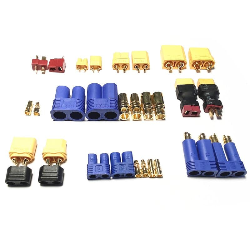 Banana Battery Bullet Connector Male Female Pair - View 2