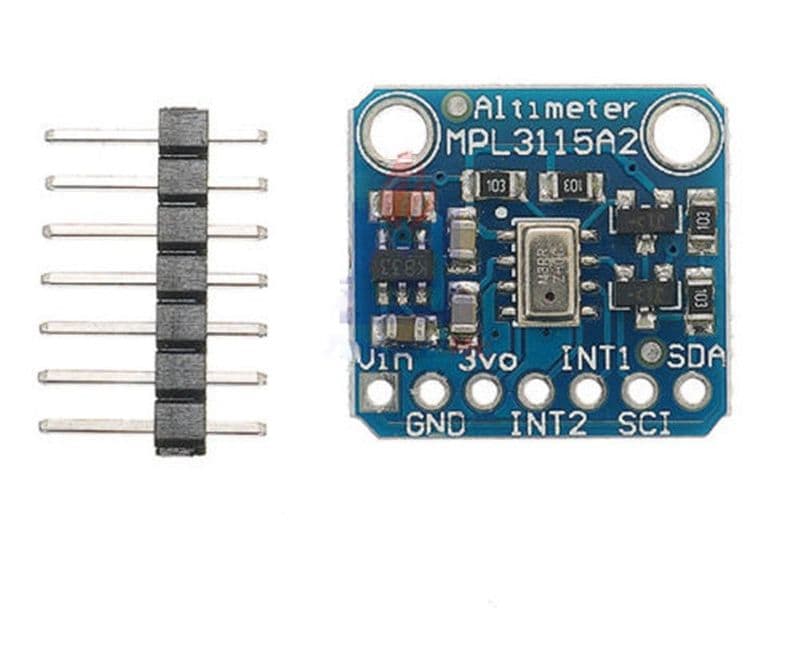MPL3115A2 - Barometric Pressure / Altitude / Temperature Sensor - View 2