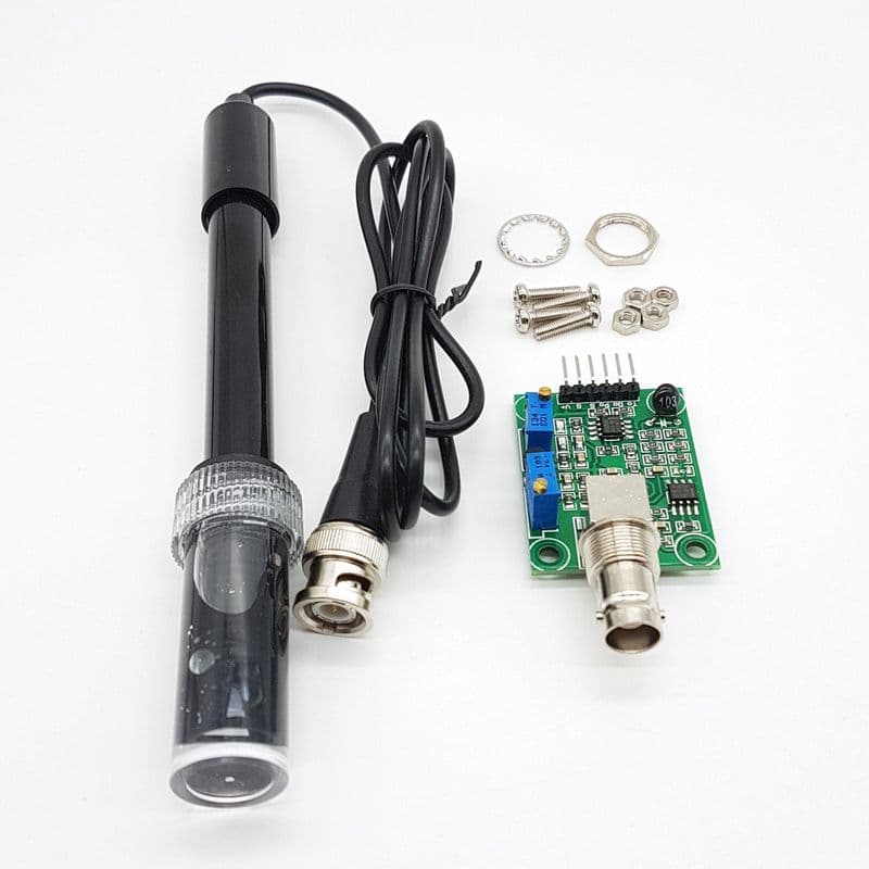 Liquid PH Value Detection Sensor with Electrode Probe - View 1