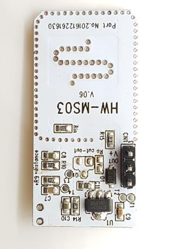 HW-MS03 Motion Sensor Module - View 1