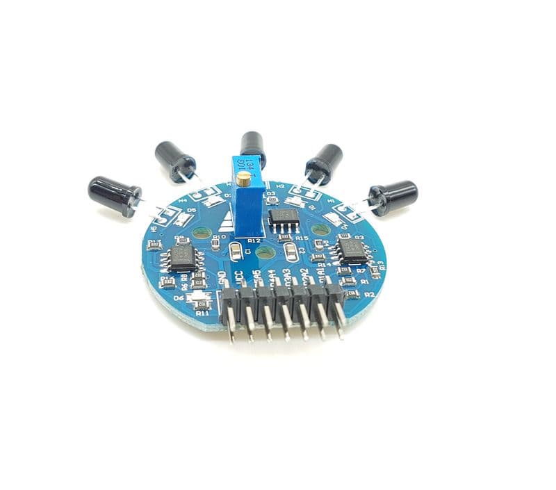 5 Way Flame Sensor Module - View 1