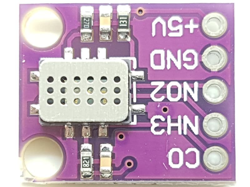 MICS-6814 Gas Sensor Module Air Quality CO VOC NH3 - View 3