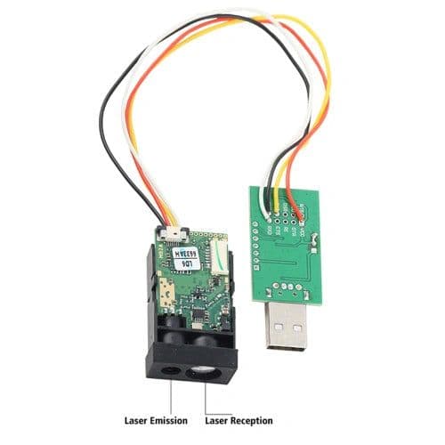 Meskernel LDK-80 Small Laser Range Sensor (80m) - View 2