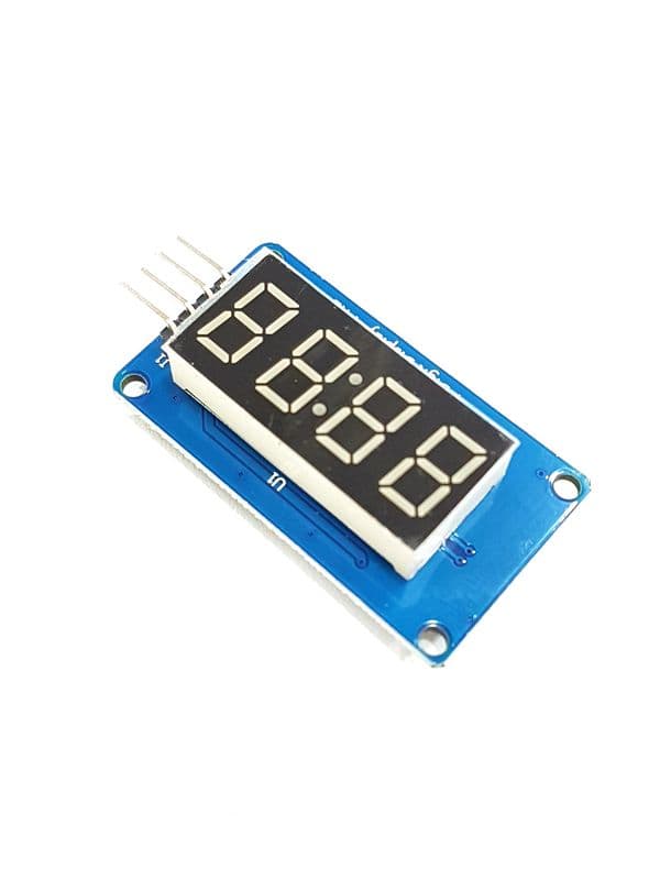 TM1637 4-Digit LED Display Red - View 1