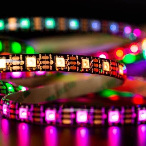 WS2812B RGB Addressable LED Strip - IP67 Waterproof - View 2