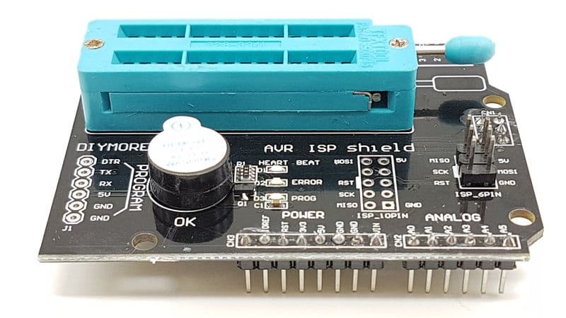 AVR ISP Programmable Expansion Shield Board Module - View 1