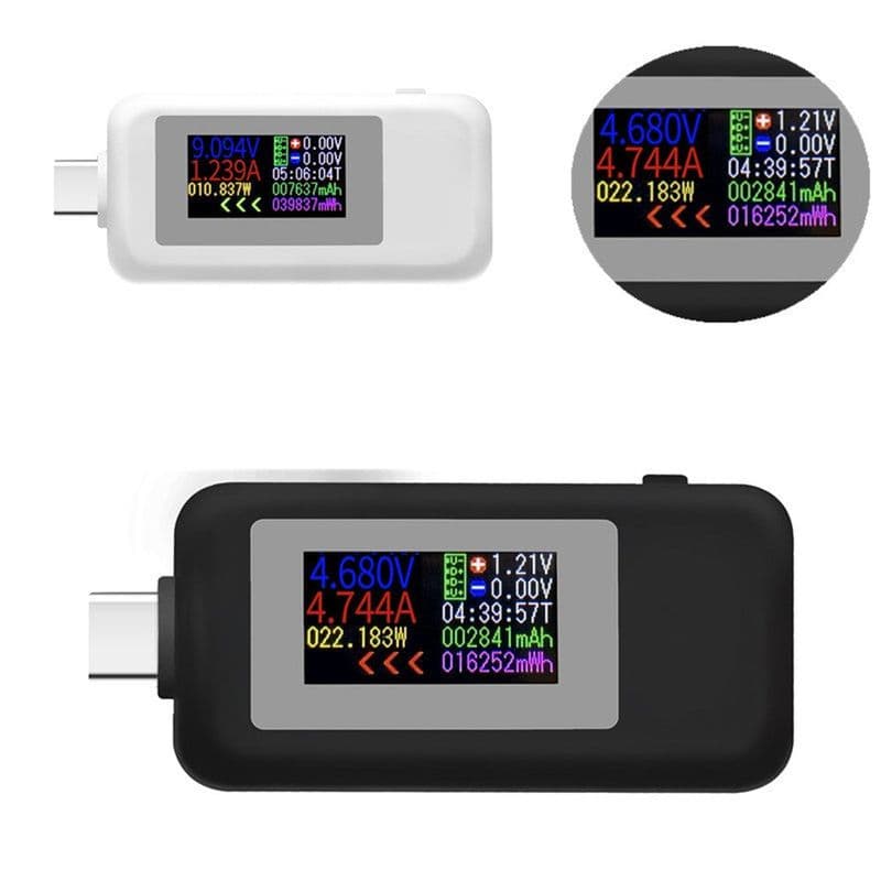 10 in 1 USB Type-C Tester 0-5A / 4-30V - View 1
