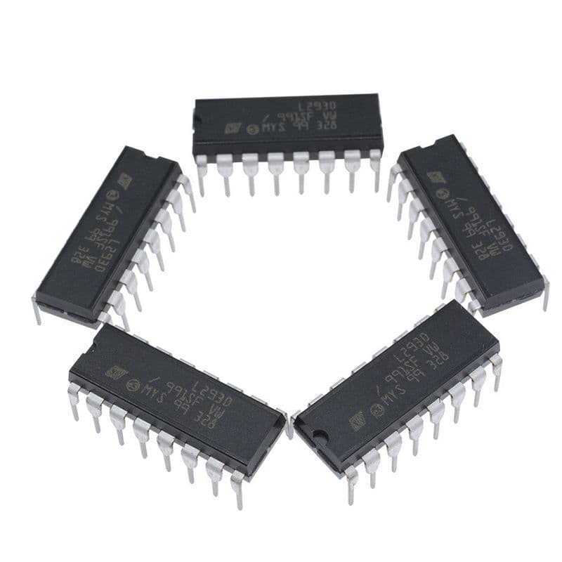 L293D IC Motor Driver - View 1