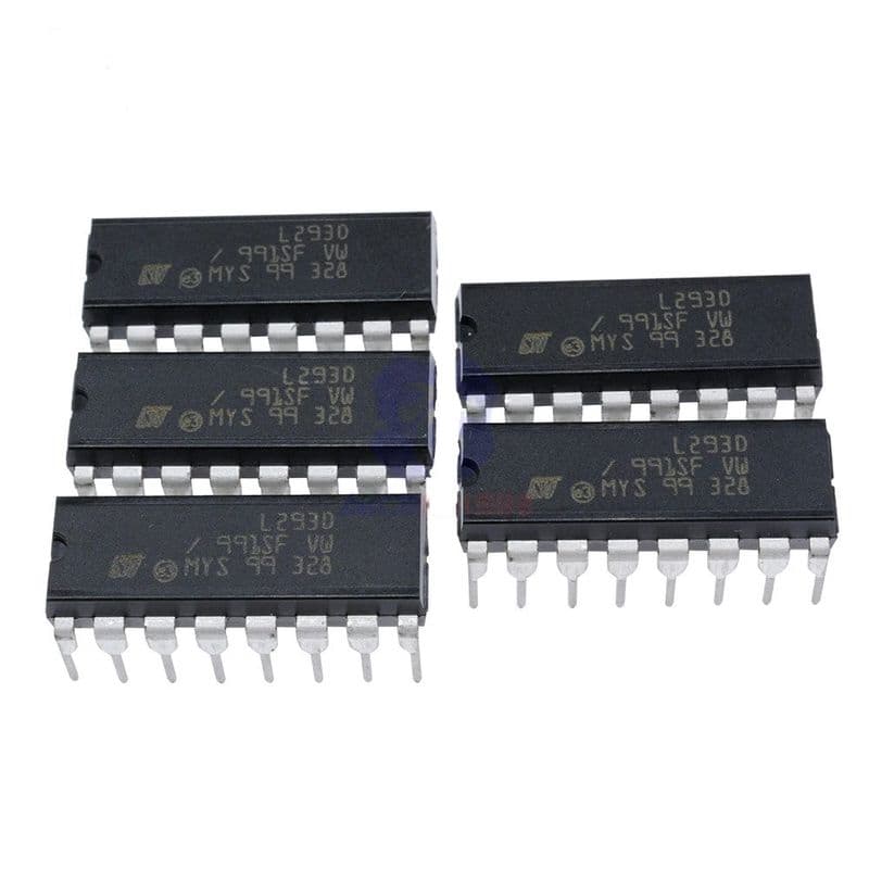 L293D IC Motor Driver - View 3