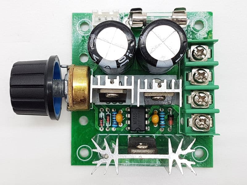 10A 12V-40V 13KHz PWM DC Motor Adjuster - View 1