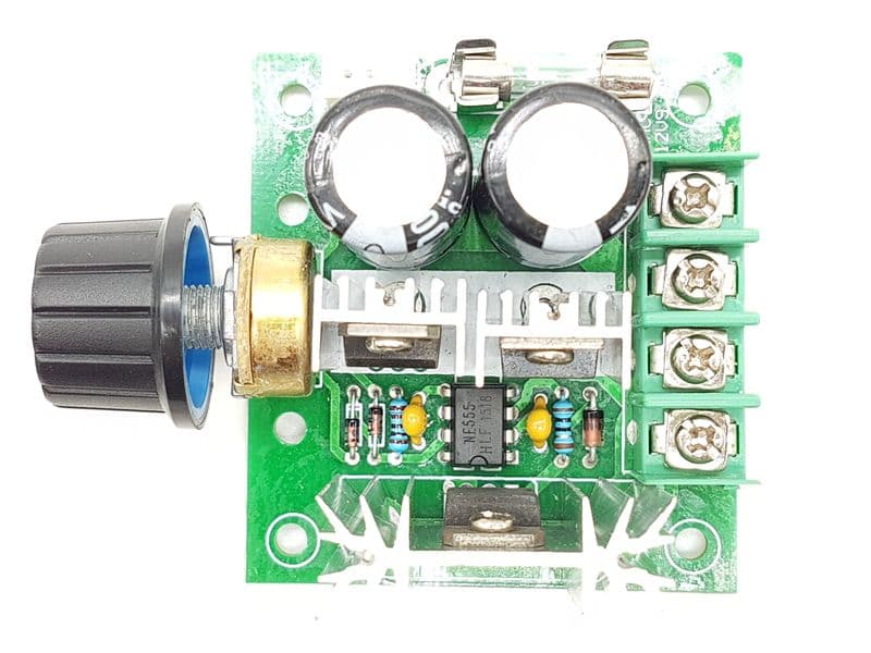 10A 12V-40V 13KHz PWM DC Motor Adjuster - View 2
