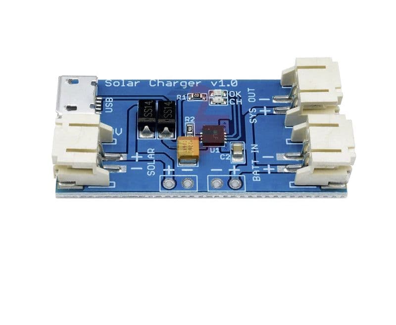CN3065 18650 Li-ion Mini Solar Charger Module - View 2