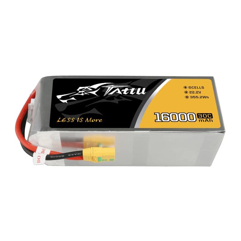 Tattu 14.8V 4S Lipo Battery Pack - View 2