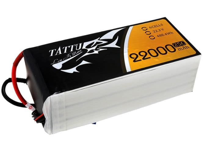 Tattu 22.2V 6S 25C Lipo Battery Pack - View 1