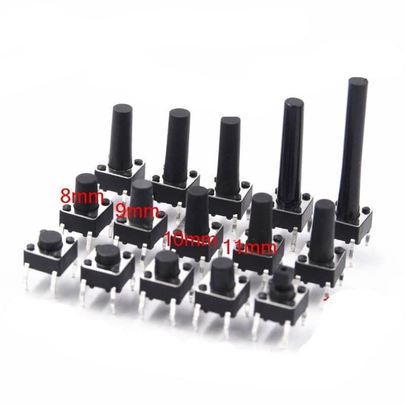 6mm x 6mm Tactile Mini Push Button (Pack of 2) - View 1