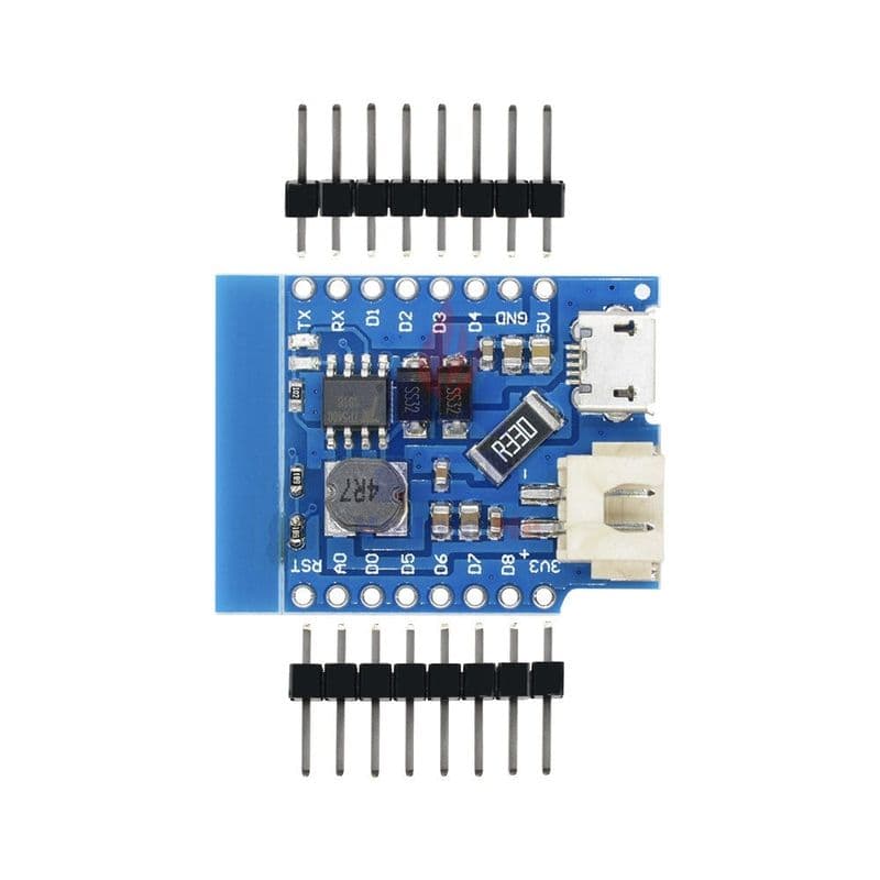 Wemos D1 Lithium Battery Shield Module - View 1