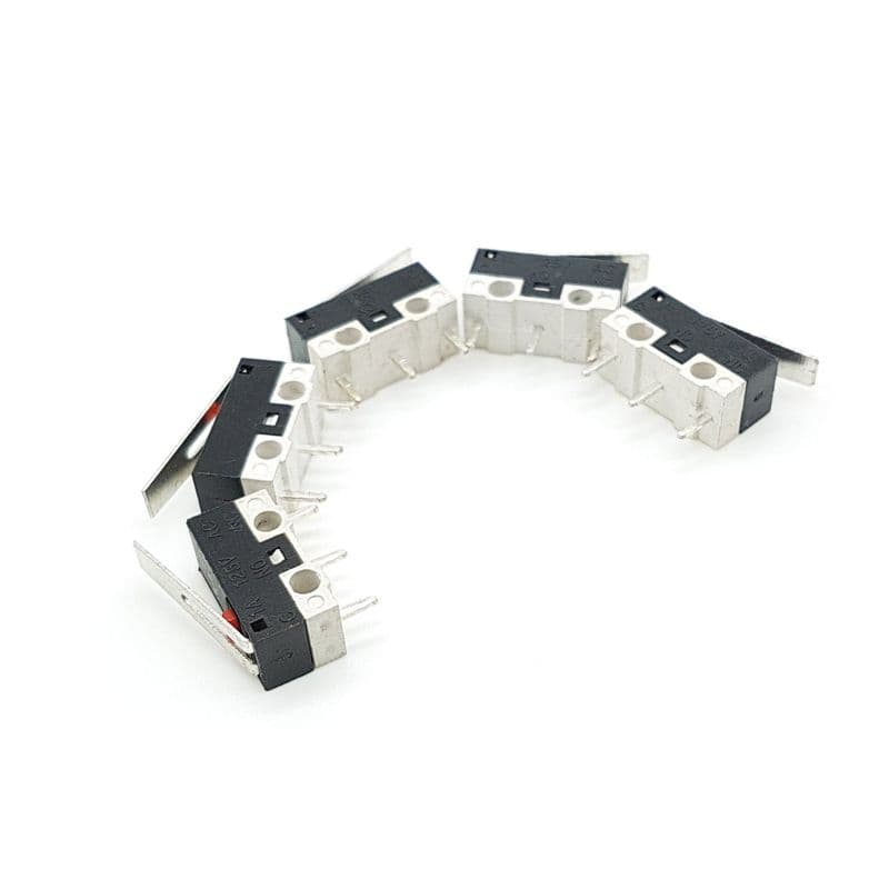 1A/5A 3pin buckle tactile switch-micro switch (Pack of 2) - View 1