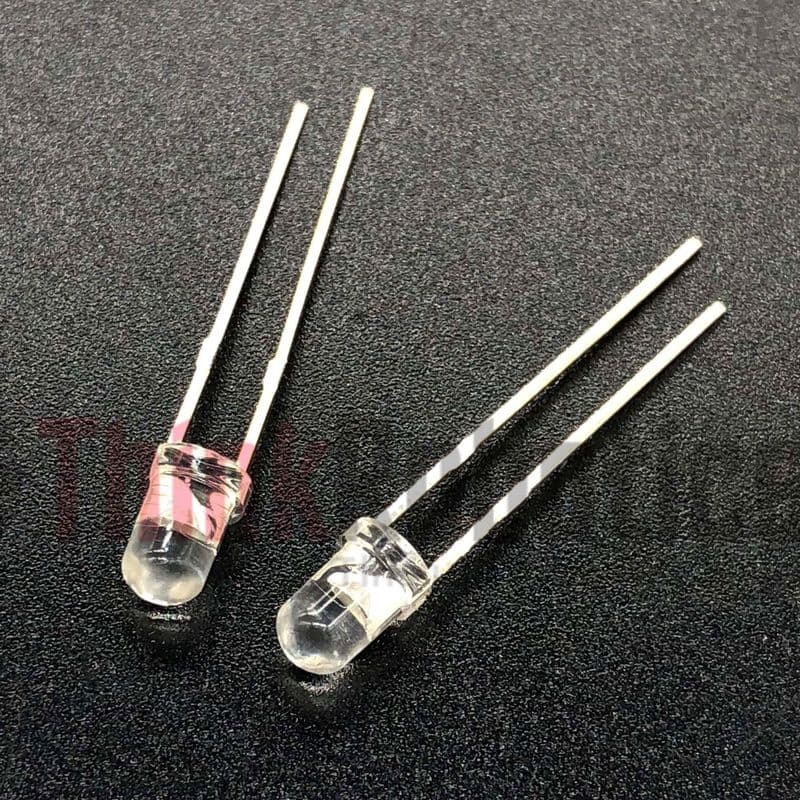 Diffused 3mm LED (Pack of 10) - View 1
