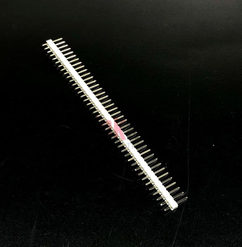 Single Row 2.54 mm Pitch break-away Header (40 Pin) - View 2
