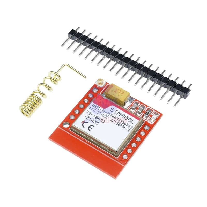 SIM800L GPRS GSM Module Core Board Quad-band TTL Serial Port with the antenna - View 2