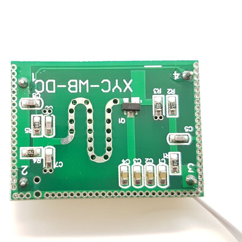 5.8GHz Microwave Radar Active Motion Sensor - View 1