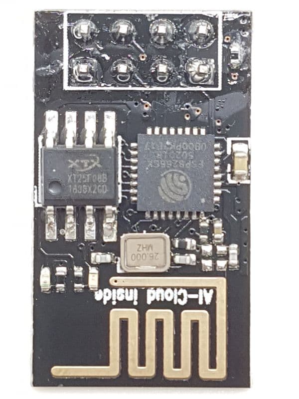 ESP01 Wireless Module Temperature Humidity Sensor - View 3