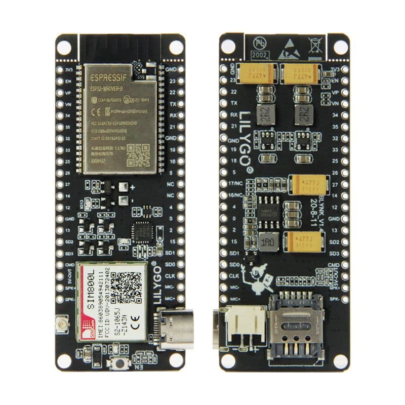 TTGO T-Call SIM800C ESP32 - View 2