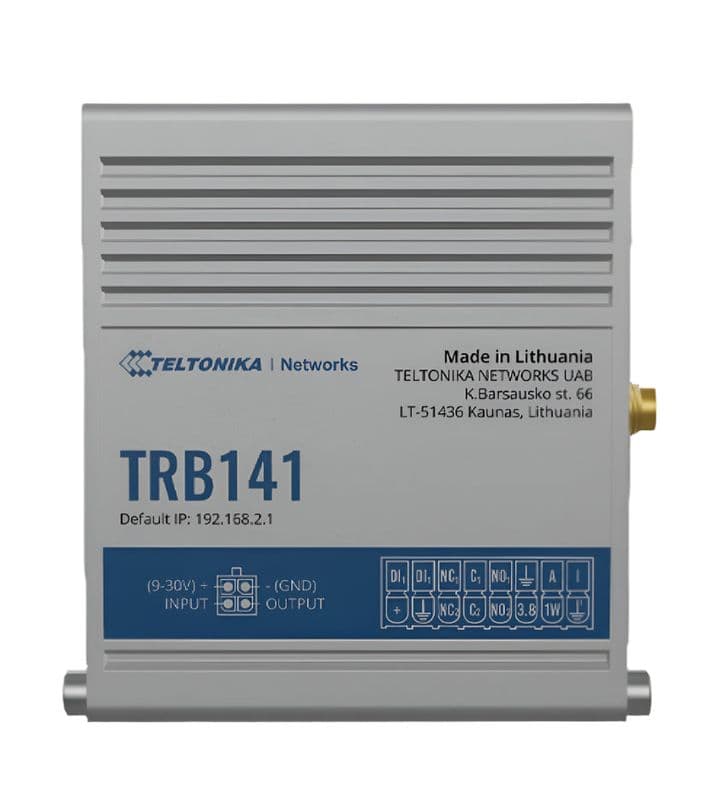 TRB141 - Industrial Rugged GPIO LTE Gateway - View 1