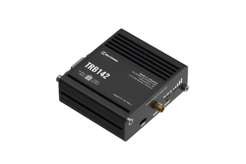 TRB142 - Industrial Rugged LTE RS232 Gateway - View 2