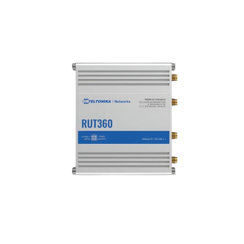 RUT360 - LTE Cat6 Industrial Cellular Router - View 1