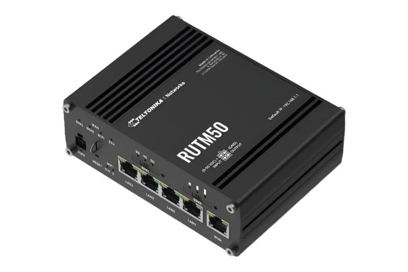 RUTM50 - Cellular 5G Router - View 2
