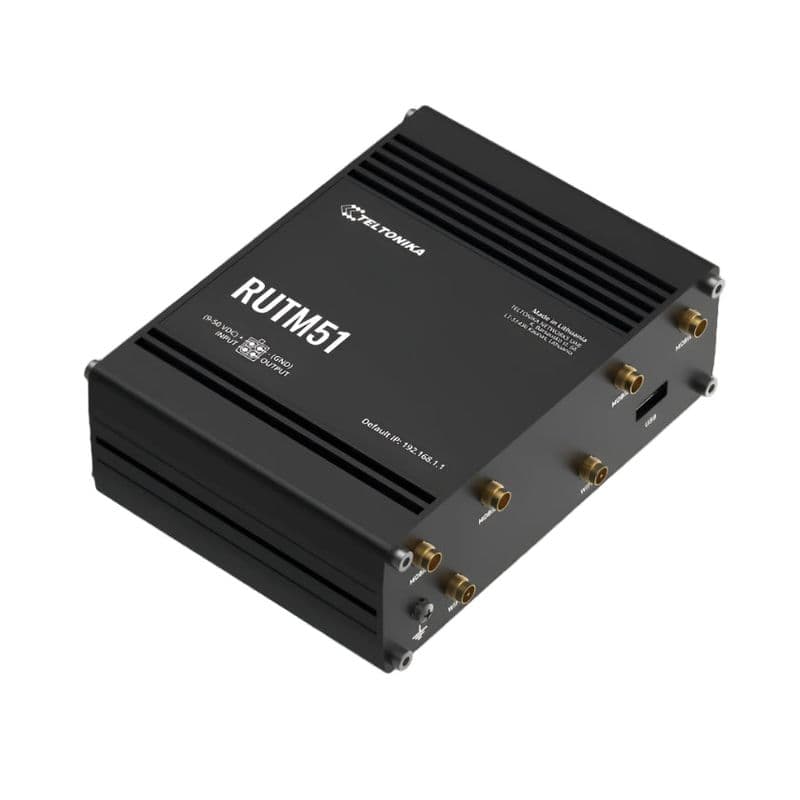 RUTM51 - Industrial 5G Router - View 2