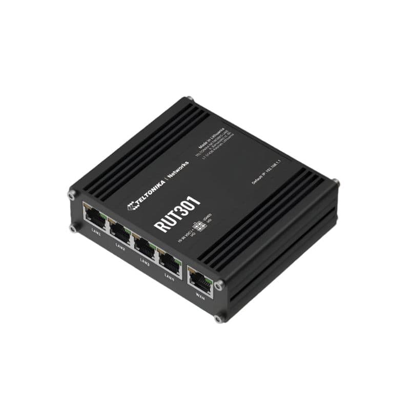 RUT301 - Industrial Ethernet Router - View 3
