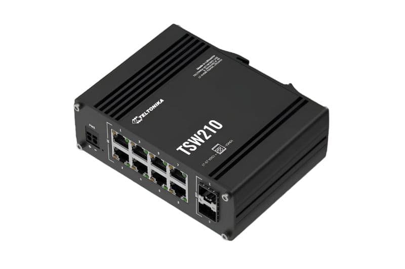 TSW210 - Industrial Ethernet Switch - View 3