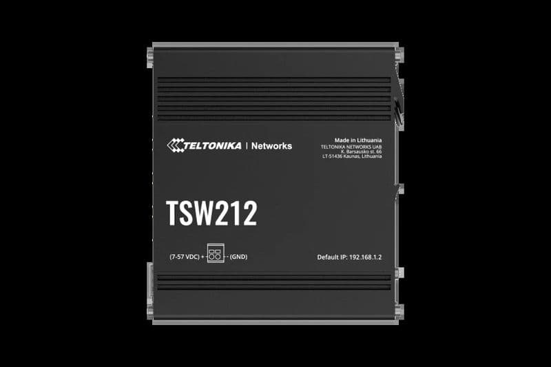 TSW212 - Managed Ethernet Switch - View 1