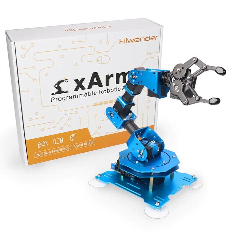 xArm 1S: Intelligent Bus Servo Robotic Arm for Programming - View 2