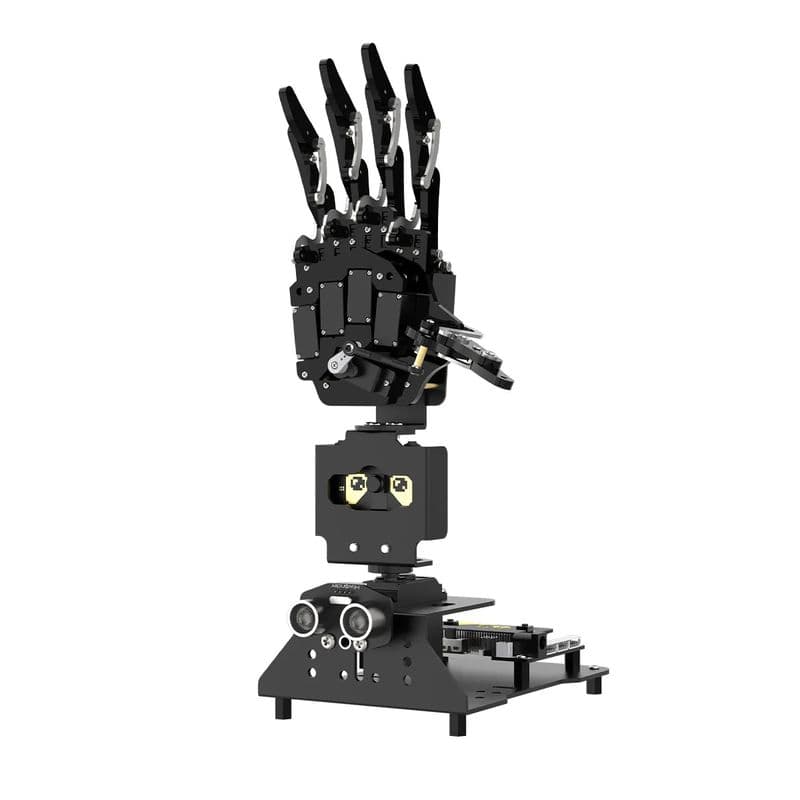 Open-Source Robotic Hand AiHand Powered by micro:bit V2 - View 1