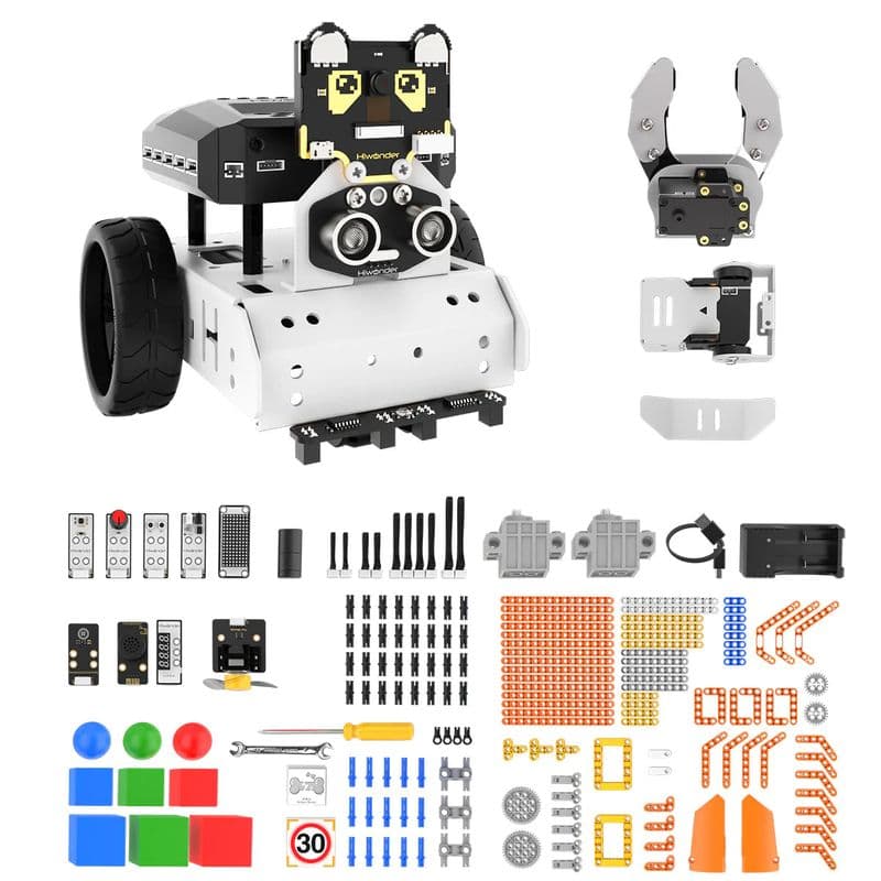 Hiwonder AiNova Pro 16-in-1 Programmable Building Robotic Kit - View 2